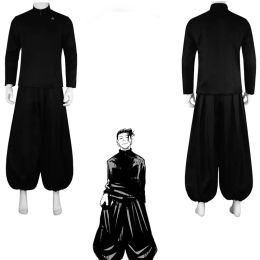 Anime jujutsu kaisen fushiguro toji cosplay kostium dla dorosłych unisex krótkie spodnie top spodnie Suit Halloween Mundur Party