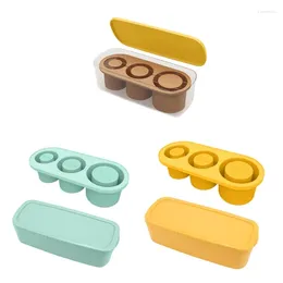 Baking Moulds Convenient Ice Tray Molds Practical Cube Mini Round For Cocktails And Beverages