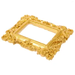 Frames Decorating Frame Decorate Resin Picture Decorative Po Table Decoration Mini Home