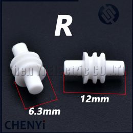 100 Pcs 1/1.5/1.8/3.5/4.8/6.3 car wire connector waterproof ring circle rubber seal solid plug silicone sheath cap for Connector