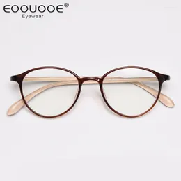 Sunglasses Frames TR90 Glasses Frame For Women Eyeglasses Prescription Lady Oval Optical 6.5 Gramme Eyewear