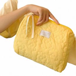 cute Fr Cosmetic Bags Women's Capacity Waterproof Makeup Bag Toiletries Cosmetic Organiser Case Travel Make Up W Pouch Q03p#