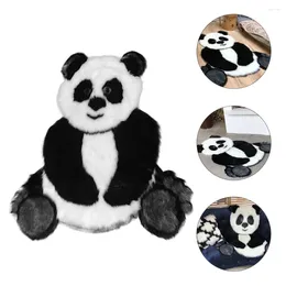 Carpets Panda Rug Shaped Mat Household Carpet Decorative Floor Absorbent Cushion Bedroom Ground Bathroom Mats