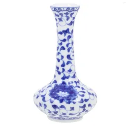 Vases Small Vase Blue And White Ceramic Wedding Decorations Porcelain Ceramics Flower