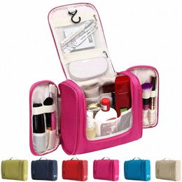 waterproof Women Hanging Makeup Bag Oxford Travel W Toiletry Bags Necaries Storage Make Up Bags Men Cosmetic Bag Organiser o6xm#