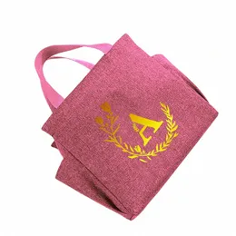 gold letter print padded thermal insulati bag outdoor cam lunch bag portable bento bag insulated cold ice u1hN#