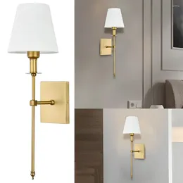 Wall Lamp 2Pcs Simple Bedroom Nordic Style Single Head Bedside Aisle Light LED Mounted 3000K-6000K For El Living Room