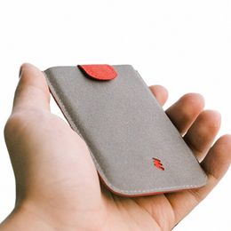 dax V1 V2 V3 Leather Card Holder Mini Slim Portable Pulled Men Credit Card Wallet Color Gradient 5Card Mey Purse Women Handbag v2Nj#