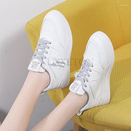 Casual Shoes Genuine Leather Mesh Breathable Comfortable Thick Soled Round Toe Women Retro Trend Versatile Fashionable Sports