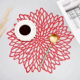 Carpets 1pcs Drink Cup Coasters Kitchen Mat PVC Placemat Pad Table Placemats Dining Heat Insulation Non-Slip