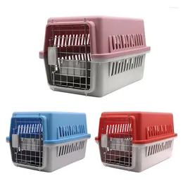 Cat Carriers Pet Flying Crate Portable Outbound Cage Detachable Small And Medium Transport For Dogs Cats