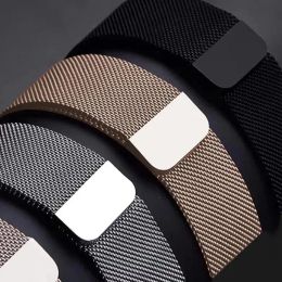 20mm 22mm Milanese Loop For Amazfit GTS4 4Mini/2/2e/3/GTS2 Mini/GTR 42 47mm/GTR2/4/3/Pro Metal Strap For Amazfit Bip 3 3Pro GT2E