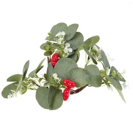 Decorative Flowers Garland Ring Party Rings Wreaths Holder Decorate Silk Cloth Leaf For Pillars Plant