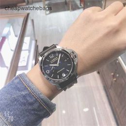 Paneraiss Luxury Wristwatches Submersible Watches Swiss Technology 1950 Automatic Watch Mens Pam00312 Waterproof Wristwatches Designer Fashion Brand Stainles