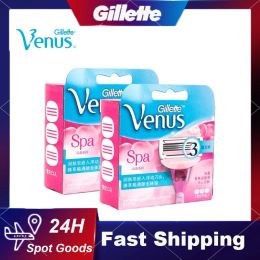 Gillette Venus 3 Layer Blades with Soap Bar Smooth Shaving Razor Blade Heads Hair Remover Replacement Blade for Women Body 3Pcs