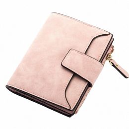 hot Leather Women Wallet Hasp Small and Slim Coin Pocket Purse Women Wallets Cards Holders Luxury Brand Wallets Designer Purse s1tB#