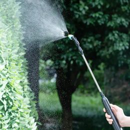 Battery Powered Sprayer Wand Electric Sprayer 1500mh 3 Types Of NozzleWatering Can With Spray Automatic Garden Plant Mister