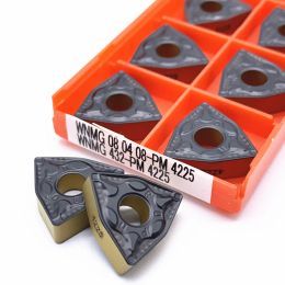 Carbide Insert WNMG080408 PM4225 high quality super hard External metal Turning Tool WNMG080404 WNMG060408 PM Milling lathe tool