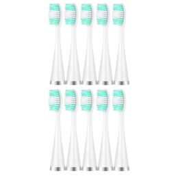 10pcs/lot Ultrasonic Electric Toothbrush Replacement Brush Heads For Teeth Cleaning Whitening Dental Calculus Scaler Teeth Brush