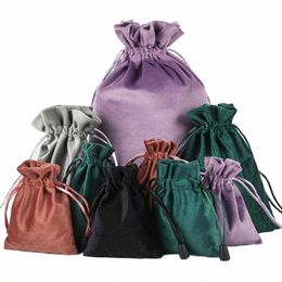 new High Quality Veet Hair Bag Drawstring Bag Gift/Perfume/Wigs/Makeup/Jewelry/Wedding/Party Favours Packaging Bags Storage bag c7UI#