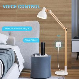 10A Tuya/eWelink Smart Plug WIFI/Zigbee US Socket Alexa Google Home Voice Control Timer Outlet Smart Life Remote Control