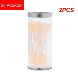 Forks 2PCS Cake Fork Plastic Transparent 26 Letters Reusable Creative Lunch Bento Accessories Dessert Pack Light Luxury