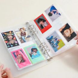 A5 Kpop Binder Photocards Holder Ins Photos Album Book 3 Inch Album Heart Photo Card Album Student School Stationery