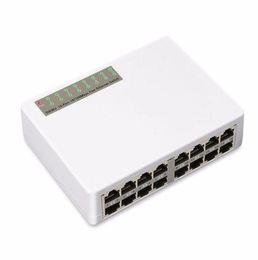 16 Ports Fast Ethernet LAN RJ45 Vlan 10100Mbps Network Switch Switcher Hub Desktop PC1373981