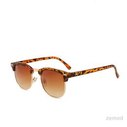Designer Sunglasses Classical Brand Fashion Half Frame Sun glasses Women Men Polarized Sunnies Outdoors Driving Glasses UV400 Eyewear BMTE