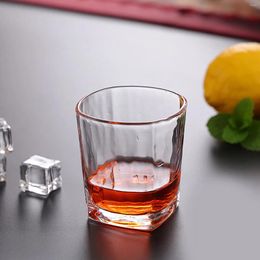 Wine Glasses Whiskey Glass Beer Water Drinking Clear Dishwasher Mug Durable And Easy To Use Club Party Kitchen Supplies