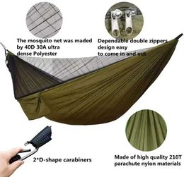 Hammocks Camping Hammock with Bug Net and Rainfly Tarp118x118in Portable Waterproof and UV Protection Hammock Tent for Indoor Outdoor