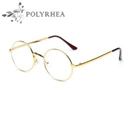 High Quality Grade Eyewear Frames Vintage Round Glasses Female Brand Designer Spectacle Plain With Case And Box3168599