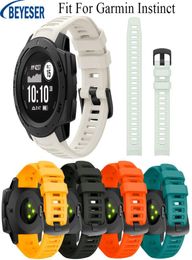 Watch Bands 22mm Soft Silicone Band For Garmin Instinct Smart Sports Bracelet Strap Accessories8367594