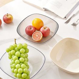 Plates Stackable Table Fruit Plate Multi-Purpose Dried Storage Container For Home Kitchen