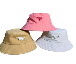 Bucket Hat Beanies Designer Sun Baseball Cap Men Women Outdoor Fashion Summer Beach Sunhat Fisherman039s hats 5 Color6608151