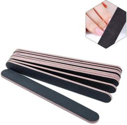 100pcs nail art sanding salon buffer nail files sandpaper manicure uv gel polisher manicure pedicure nail tools 182cm3998278