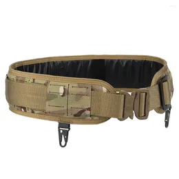 Waist Support Tactical Men's Battle Belt Quick Release MOLLE Padded Range War Shooting Paintball Hunting Equipment