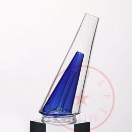 Cool Smoking Peak Evaporator Colorful Glass Pipes Filter Volcano Head Diffuser Handpipes Cigarette Holder Dabber Tips Waterpipe Oil Rigs Straw Hand Mouthpiece DHL