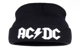 Men Women Winter Warm Beanie Hat Rock AC/DC Rock Band Warm Winter Soft Knitted Beanies Hat Cap For Adult Men Women7963438