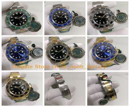 7 Colour Automatic Watch for 904L Steel Men 41mm Sapphire Black Dial Ceramic Bezel Bracelet Folding Clasp V5 Yellow Gold Blue Mens 1227071