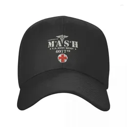 Ball Caps Classic Vintage Mash Tv Show Baseball Cap For Women Men Adjustable Dad Hat Performance Snapback Hats