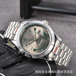 Watch watches AAA 2024 Mens Hot Selling Calendar 3-Pin Labour Watch Solid Steel Band Watch