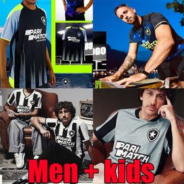 Botafogo 24 25 Soccer Jerseys SOARES MATHEUS BABI BERNARDO O.SAUER Home Black Away GK 3rd Aad 4th men kids Football Shirt