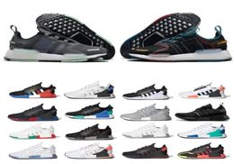 nmd R1 v2 V3 mens running shoes White Speckled Dazzle Camo Core Black Gradient Neon Aqua Tones Mexico City Munich Olive Japan Whit7283448