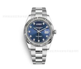 Uhr Uhren AAA Three Nadel 904L Raffinierte Stahlblau -Spiegel Vollautomatisch mechanische Männer Business Luxury Simple Watch