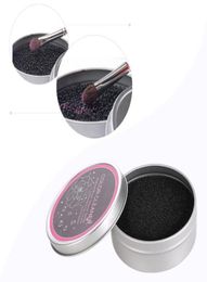 Colour Cleaner Makeup Brush Cleaning Tools Colour Removal Dry Cleaner Sponge Brush Absorb Cosmetic Clean Brush Colour Switch Box4102557
