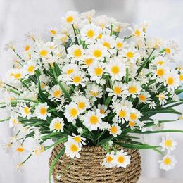 Decorative Flowers Charming Artificial Flower Weather-resistant Aesthetic Lightweight Spring Summer Fake Plant