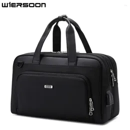 Duffel Bags Compression Pack Men Single Shoulder Bag 14 15 16 Inches Travel Men's Casual Fashion Business Briefcase Laptop BagLar