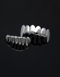 Fashion Hiphop Rock gold braces Teeth grillznew wolf tusk toothcheap wolf039s fang gold braces GR71280012029945