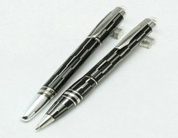 2pcslot Classique Starwaikers Black Metal Rollerball Pen Ballpoint Pen with Monte Brands Serial Number Option Cufflinks sh3113672